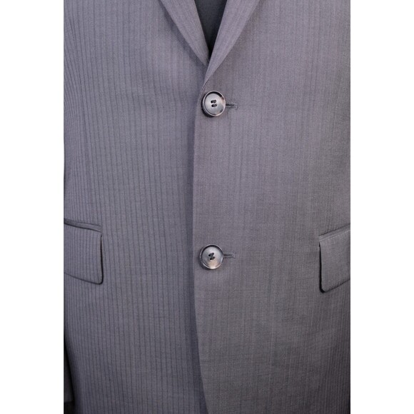 Hugo Boss Pasolini/Movie 2-Pcs Suit 2-Button Jacket Blazer Sz 38R Pants 36X32 - Picture 3 of 16
